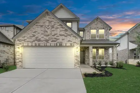 New construction Single-Family house 15811 Walnut Leaf Lane, Cypress, TX 77429 - photo 0