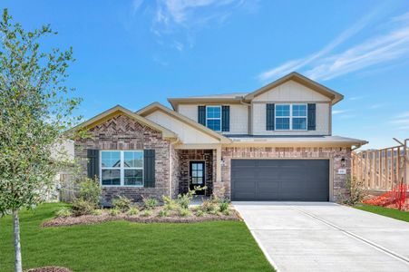 New construction Single-Family house 252 Ashley Branch St, Magnolia, TX 77354 plan Barbosa - image