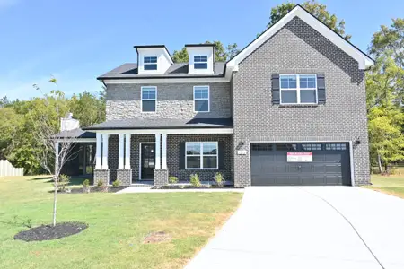 New construction Single-Family house 7615 Rookersbend Dr, Smyrna, TN 37167 plan 2433 Elevation DEF - image