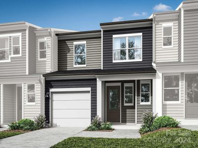 New construction Townhouse house 8008 Lerwick Trail, Charlotte, NC 28269 Anson- photo 0