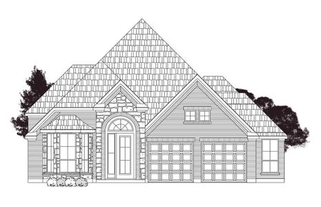 New construction Single-Family house 8247 Mount Washburn Lane, Porter, TX 77365 Plan 2464- photo 0