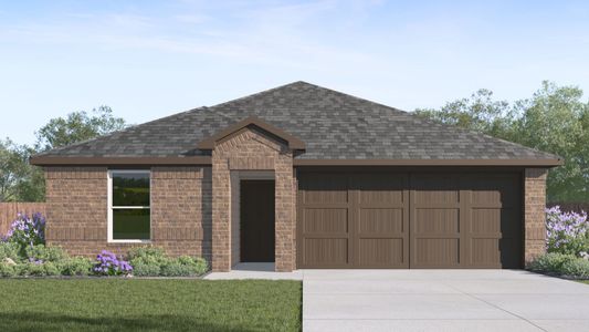 New construction Single-Family house 177 Baby Calf Roping Rd, Jarrell, TX 76537 plan Archer - image