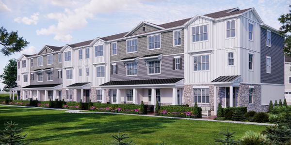 New construction Townhouse house 213 Pasquala Wy, Oviedo, FL 32765 plan Cape May - image