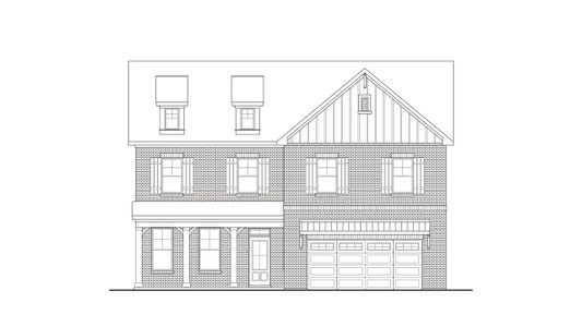 New construction Single-Family house 558 Ivey Farms Rd, Farragut, TN 37934 plan The Canterbury - image