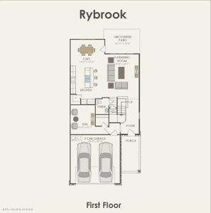 Pulte Homes, Rybrook floor plan