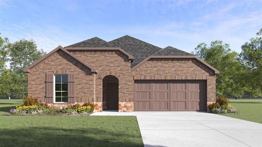 New construction Single-Family house 9909 Gray Barrell Drive, Aubrey, TX 76227 - photo 0