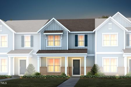 New construction Townhouse house 156 Abbots Mill Dr, Raleigh, NC 27603 Scarlett- photo 0 0