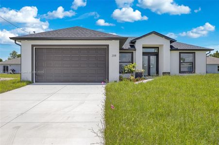New construction Single-Family house 208 Pembroke, Lehigh Acres, FL 33974 - image