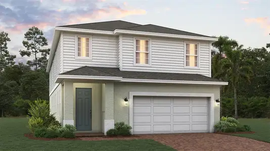 New construction Single-Family house 7882 Trapani Lp, Clermont, FL 34714 plan Wekiva - image