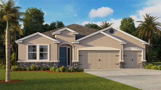 New construction Single-Family house 7070 SW 44th Cir, Ocala, FL 34476 plan Destin - image