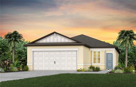 New construction Single-Family house 9080 Wildlight Trail, Wildwood, FL 34785 Candlewood- photo 0