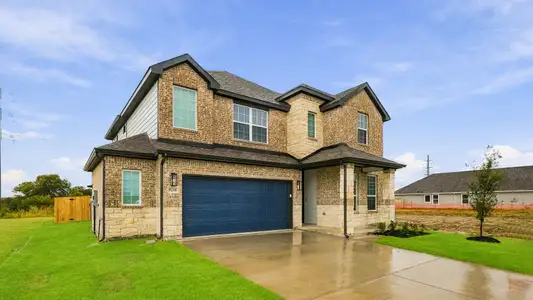 New construction Single-Family house 9248 Union Pacific Dr, Crowley, TX 76036 plan The Emilia - image