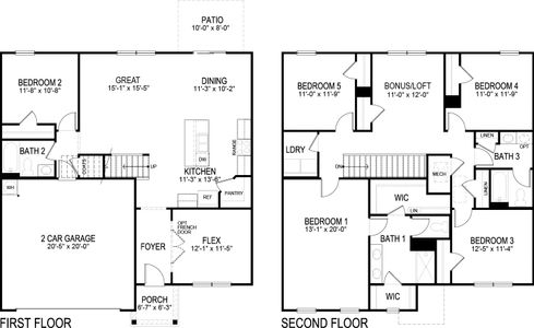 New construction Single-Family house 1002 Persimmon Holw, Greeneville, TN 37745 plan Hayden - image 3