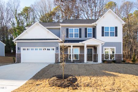 New construction Single-Family house 490 Oak Park Boulevard, Youngsville, NC 27596 - photo 0