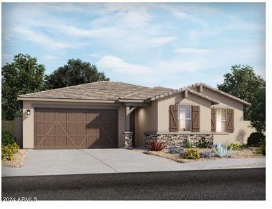 New construction Single-Family house 17619 W Morning Glory Street, Goodyear, AZ 85338 Enzo- photo 0