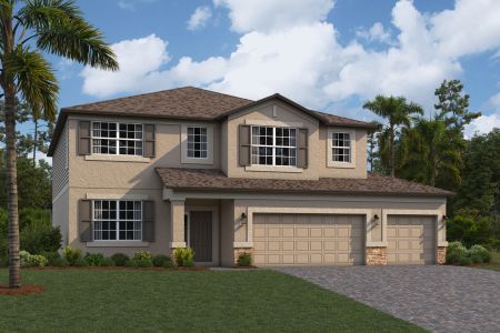 New construction Single-Family house 2423 Clary Sage Dr, Spring Hill, FL 34609 Sonoma II- photo 0