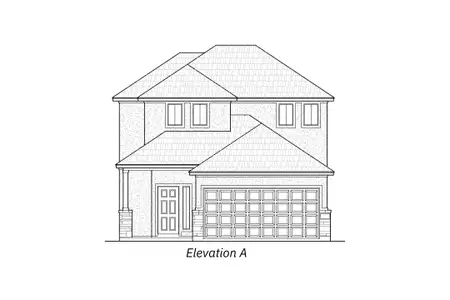 New construction Single-Family house 9302 Pioneer Jct, San Antonio, TX 78254 plan Carter - image