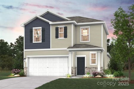 New construction Single-Family house 8038 Midas Ln, Locust, NC 28097 plan Hawthorn - image