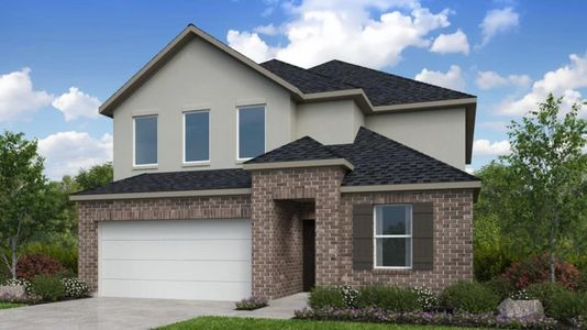 New construction Single-Family house 9646 Akashi Run Dr, Cypress, TX 77433 plan Walnut - image