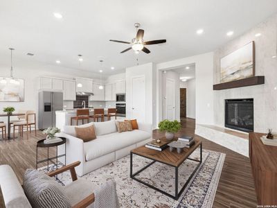 New construction Single-Family house 104 Allin Oaks, Universal City, TX 78148 plan Parlin - image 11
