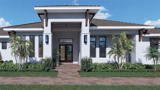 New construction Single-Family house 11915 Sw 14Th Pl, Davie, FL 33325 - photo 0