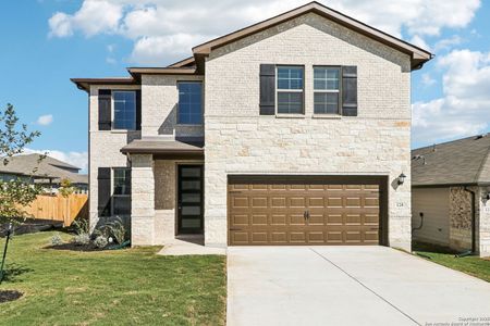 New construction Single-Family house 128 Perciful Ave, Cibolo, TX 78108 plan The Medina (3011) - image
