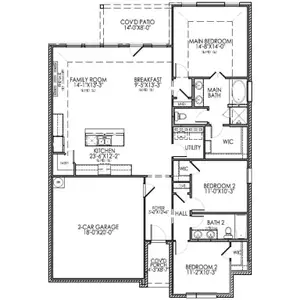 New construction Single-Family house 1539 Oakdale Dr, Kaufman, TX 75142 - image