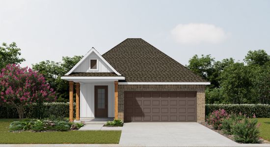 New construction Single-Family house Montgomery, TX 77354 plan Ravine I II - image