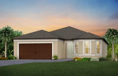 New construction Single-Family house 6635 Blazing Spirit St, Wesley Chapel, FL 33545 plan Medina - image