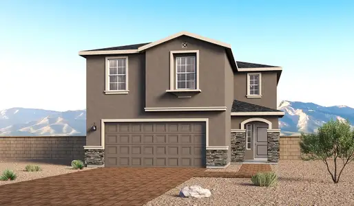 New construction Single-Family house 10448 W Guildford Ln, Marana, AZ 85653 plan Gila - C30G - image