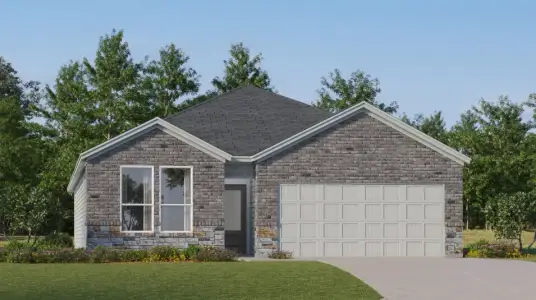 New construction Single-Family house 8710 Hazel Sky, San Antonio, TX 78223 plan Clearwater - image