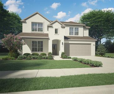 New construction Single-Family house 1118 Painted Sky Path, Princeton, TX 75407 plan Masters - image