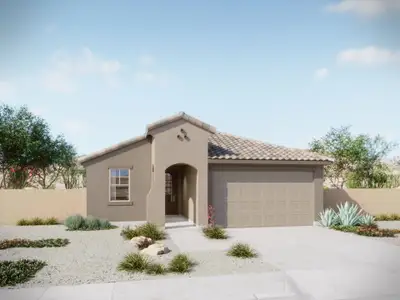 New construction Single-Family house 13959 E Lagomorpha Pl, Vail, AZ 85641 plan Brandy - image