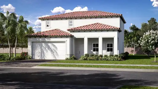 New construction Single-Family house 120 Se 20 Ct, Homestead, FL 33033 plan Sapphire - image