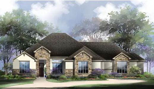 New construction Single-Family house 8287 Blue Oak Wy, Garden Ridge, TX 78266 plan Tobias - image