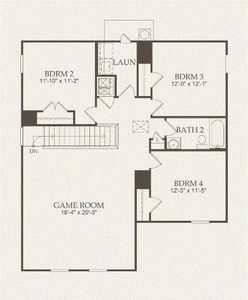 Pulte Homes, Granville floor plan