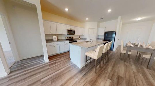 Light & Bright Open Concept Kitchen