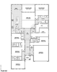 Plan 1631 1st Floor