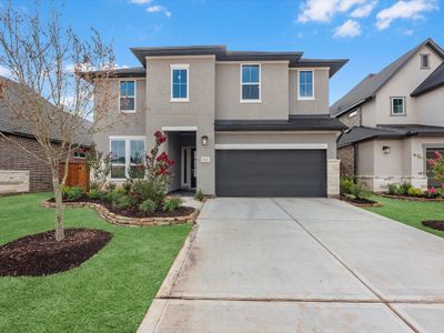 New construction Single-Family house 22622 Ruby Forest Rd, Tomball, TX 77377 plan Verdin - image