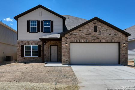 New construction Single-Family house 14518 Gecko Landing, San Antonio, TX 78253 Jordan Homeplan- photo 0