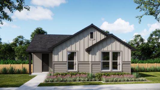 New construction Single-Family house 321 Romans Rd, Kyle, TX 78640 plan 3501 - image