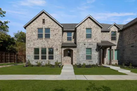 New construction Townhouse house 3076 Tall Pine Ln, Corinth, TX 76210 plan Caddo - image