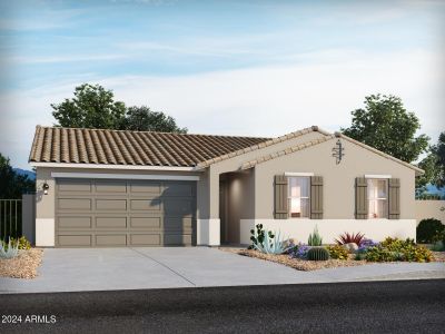 New construction Single-Family house 180 S 177Th Lane, Goodyear, AZ 85338 Cedar- photo 0