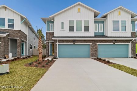 New construction Townhouse house 10163 Element Rd, Jacksonville, FL 32256 plan The Trunnion - image