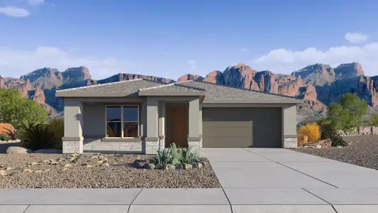 New construction Single-Family house 17767 W Onyx Ave, Waddell, AZ 85355 Blackstone- photo 0