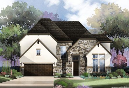 New construction Single-Family house 3012 Bristow Park, Bulverde, TX 78163 Taylor : 60-3628F.1- photo 0