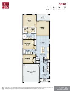 New construction Single-Family house 9008 Wildlight Trl, Wildwood, FL 34785 plan Spirit - image 3
