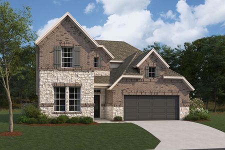 New construction Single-Family house 21402 Villa Spruce Ln, Tomball, TX 77377 plan Balcones - Premier Series - image