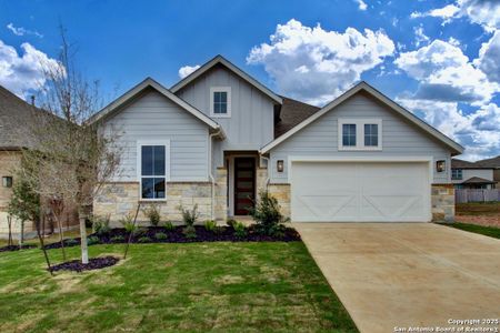 New construction Single-Family house 2019 Stephanie Ave, New Braunfels, TX 78132 Oleander- photo 0