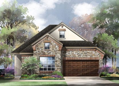 New construction Single-Family house 103 Cinnamon Crk, Boerne, TX 78006 plan Genova - image